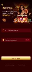 XX7 APK download banner with XX7 games and apps icons